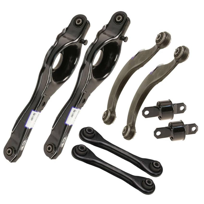 Volvo Suspension Control Arm Kit - Rear (8 Pieces) 31201356